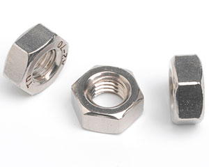 M4 HEXAGON FULL NUT LEFT HAND THREAD DIN 934 A2 ST/ST