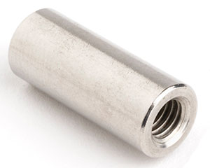 M8 X 30 ROUND CONNECTOR NUT (11MM DIAMETER) A2 ST/ST