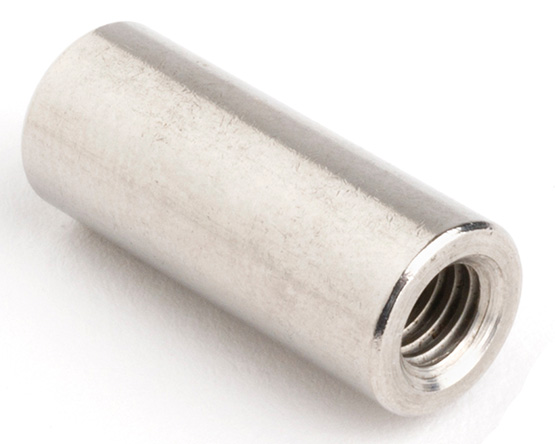 M8 X 30 ROUND CONNECTOR NUT (11MM DIAMETER) A2 ST/ST