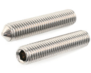 M3 X 4 SOCKET SET SCREW CONE POINT DIN 914 A2 ST/ST