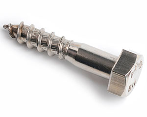 8 X 100 HEXAGON COACH SCREW DIN 571 A2 ST/ST