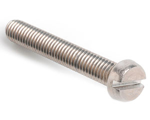 M3.5 X 18 SLOT CHEESE MACHINE SCREW DIN 84 A2 ST/ST