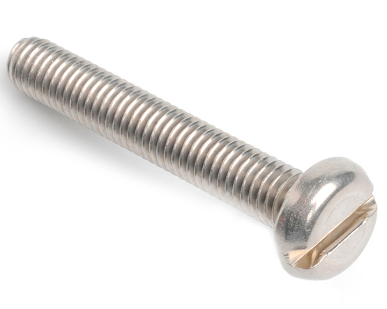 M2 X 12 SLOT PAN MACHINE SCREW DIN 85 A2 ST/ST