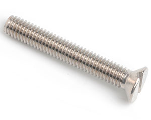 M1.4 X 4 SLOT CSK MACHINE SCREW DIN 963 A2 ST/ST