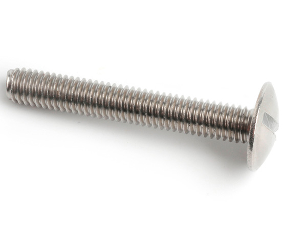 M4 X 30 SLOT MUSHROOM MACHINE SCREW (NF E 27-128) A2 ST/ST