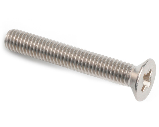M6 X 25 POZI CSK THREAD ROLLING DIN 7500M A2 ST/ST