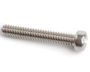 3-48 X 1/4 SLOT FILLISTER HD SCREW ANSI B18.6.3 A2 ST/ST