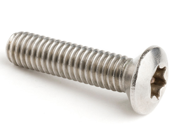 M6 X 90 TX30 RAISED CSK MACHINE SCREW DIN 966 A2 ST/ST