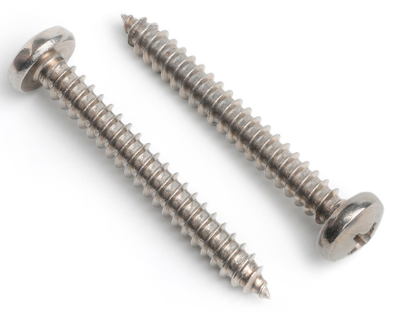 2.9 X 9.5 PHIL PAN TAPPING SCREW DIN 7981C H A2 ST/ST