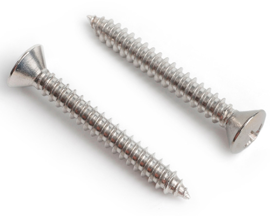 4.2 X 19 PHIL RAISED CSK TAP SCREW DIN 7983C H A2 ST/ST