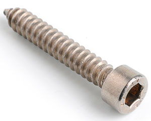 4.8 X 40 SOCKET CAP HEAD SELF TAPPING SCREW A2 ST/ST