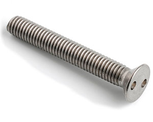 M5 X 12 2HOLE TH6 CSK SECURITY SCREW A2 ST/ST