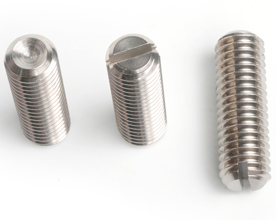 M5 X 5 SLOTTED SET SCREW CUP POINT DIN 438 A2 ST/ST