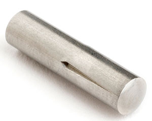 6 X 45 GROOVED PIN HALF LENGTH REV. TAPER (GP4) DIN 1474 A1
